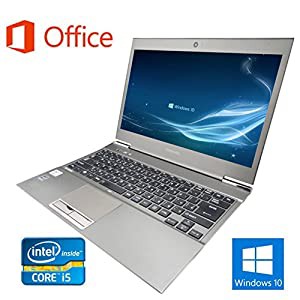 【Microsoft Office 2016搭載】【Win 10搭載】TOSHIBA R632/F/第三世代Core i5 1.8GHz/メモリー4GB/SSD:128GB/新品外付けDVDスー