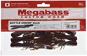 メガバス(Megabass) ワーム ワーム 本仕込 BOTTLE SHRIMP(ボトルシュリンプ)(4inch) エビミソRF 38406(中古品)