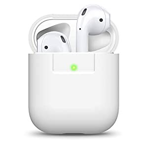 【elago】 AirPods 対応 ケース シリコン 製 シンプル 保護 カバー 耐衝撃 傷防止 保護 アクセサリー [ Apple AirPods1 / AirPod