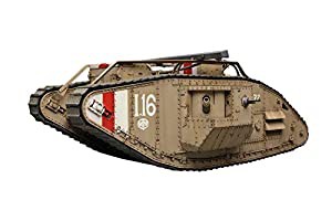 モンモデル 1/35 イギリス軍 イギリス重戦車 Mk.5 雌型 プラモデル MTS029(中古品)