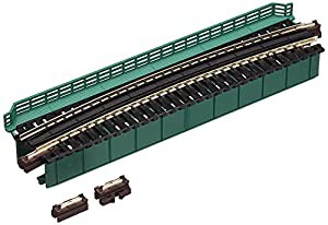 KATO Nゲージ 単線デッキガーダー曲線鉄橋R481-15° 緑 20-471 鉄道模型用品(中古品)