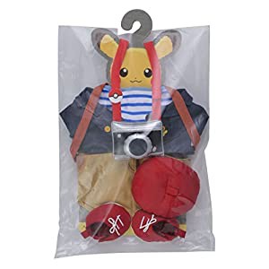 ポケモンセンターオリジナル ぬいぐるみコスチューム Pikachu's Closet オータムセット(中古品)