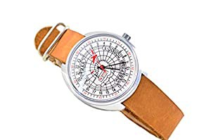 Raketa Expedition メンズ 腕時計 24時間 南極 19J オリジナル Petrodvorets ブラウン(中古品)