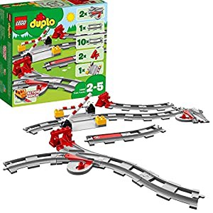 レゴ(LEGO)デュプロ あそびが広がる! 踏切レールセット 10882 おもちゃ ブロック幼児 電車 でんしゃ 男の子 女の子 2歳〜5歳(中 