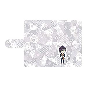 刀剣乱舞-花丸- 手帳型iPhoneケース 明石国行(中古品)