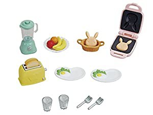 シルバニアファミリー 家具 おいしい朝食セット カ-424(中古品)