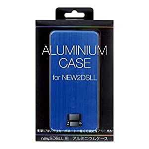 new2DSLL用 アルミニウムケース　ブルー ALG-N2DACB(中古品)