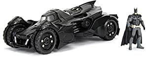 1/24 2015 Batmobile Arkham Knight black with Diecast Batman Figure(中古品)