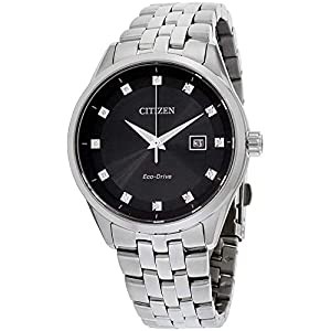 Citizen Corso エコドライブ メンズ腕時計 シルバー(中古品)