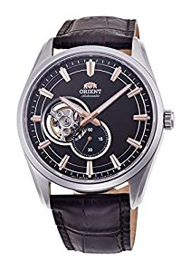 [オリエント時計] 腕時計 コンテンポラリー セミスケルトン 小秒 機械式(手巻付) ブラウン RN-AR0004Y メンズ(中古品)
