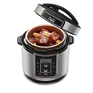 ショップジャパン 【公式】プレッシャーキングプロ 電気圧力鍋 炊飯器 無水調理 蒸し料理 PKP-NXAM(中古品)