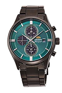 [オリエント時計] 腕時計 コンテンポラリー クロノグラフ LIGHTCHARGE グリーン RN-TY0001E メンズ(中古品)