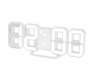 Haolong LED 壁掛け デジタル時計 - 3D 立体 wall ウォール clock アラーム機能付き 置き時計 壁掛け時計(中古品)
