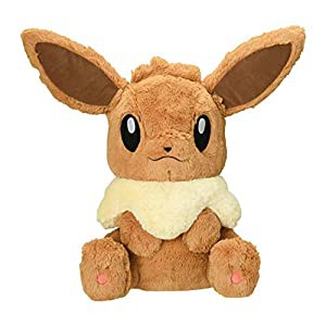 ポケモンセンターオリジナル おっきいふわふわぬいぐるみ イーブイ(中古品)