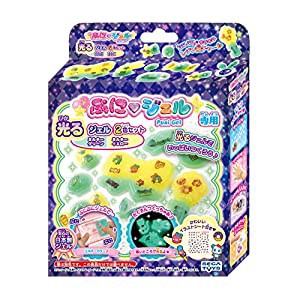 ぷにジェル 別売り光るジェル ミルキーグリーン/ミルキーイエロー PGR-11(中古品)