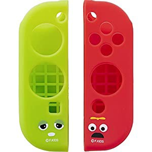 ガチャピン × ムック シリコングリップカバー ( SWITCH Joy-Con 用) - Switch(中古品)