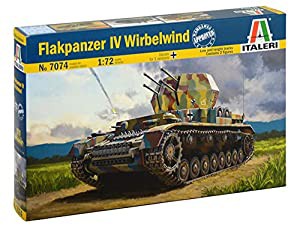 イタレリ 1/72 WW.II ドイツ軍 IV号対空戦車 ヴィルベルヴィント(中古品)