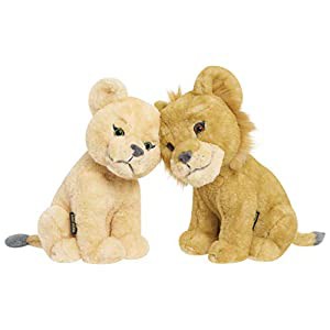 ライオンキング ぬいぐるみ シンバ ナラ Lion King Simba Nala(中古品)