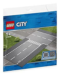 レゴ(LEGO) シティ ロードプレート 直線道路とT字路 60236 ブロック おもちゃ 男の子 車 電車(中古品)