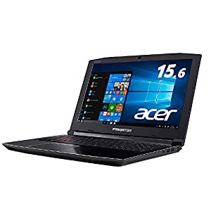 Acer (144Hz) ゲーミングノート Predetor PH315-51-A76H Core i7/GeForce GTX1060/16GB/256GB SSD+1TB HDD/15.6型/Windows 10(中