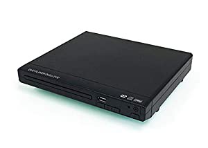 コンパクト&シンプルDVDプレーヤー DVDJ-2152-BK　　　　(中古品)