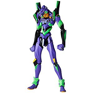 リボルテック EVANGELION EVOLUTION エヴァンゲリオン初号機 約140mm ABS&PVC製 塗装済み可動フィギュア EV-001(中古品)