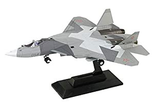 ピットロード 1/144 SNMシリーズ ロシア空軍 戦闘機 Su-57 塗装済み完成品 SNM15(中古品)