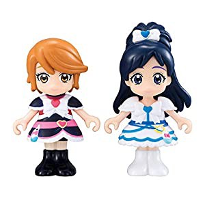 HUG(はぐ)っと!プリキュア プリコーデドール キュアブラック&キュアホワイト(中古品)