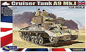 ゲッコーモデル 1/35 イギリス陸軍 巡航戦車 A9 Mk.1 プラモデル GEC35GM0003(中古品)