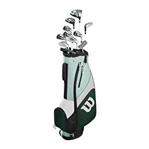 Wilson Golf Profile SGI レディース ゴルフセット カートバッグ 小柄な右手用(中古品)