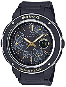 [カシオ] 腕時計 ベビージー 【国内正規品】Floral Dial Series BGA-150FL-1AJF レディース ブラック(中古品)