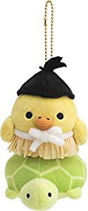 Rilakkuma (リラックマ) 日本昔話 ぶらさげ ぬいぐるみ キイロイトリ 浦島太郎(中古品)