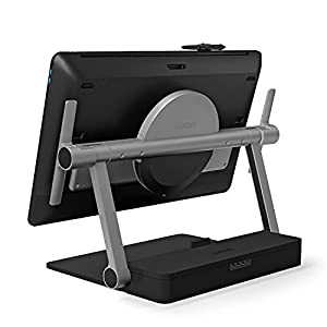 ワコム Wacom Cintiq Pro 32専用スタンド Wacom Ergo Stand ブラック ACK62802K(中古品)