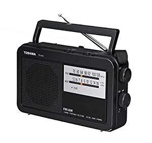 東芝 ワイドFM/AMラジオTOSHIBA TY-HR3-K(中古品)