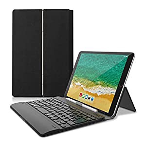 エレコム キーボード Bluetooth タブレット汎用ケース一体型 8.5~11.1インチ(iPad Pro 9.7/10.5/11対応)ブラック TK-CAP02BK(中 