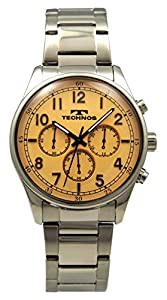 [テクノス] 腕時計 クロノグラフ T5677SC メンズ シルバー(中古品)