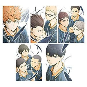 ハイキュー!! 烏野高校 VS 白鳥沢学園高校 全巻セット(Vol.1~5) 【DVD】(中古品)