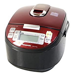 Panasonic パナソニック 炊飯器 SR-SY106J-RK ルージュブラック 1.0L 5.5合炊き(中古品)