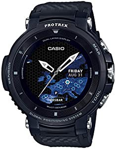 [カシオ] 腕時計 スマートアウトドアウォッチ プロトレックスマート GPS搭載 WSD-F30-BK メンズ ブラック(中古品)