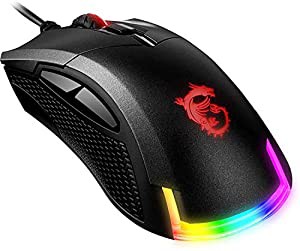 MSI Clutch GM50 Gaming Mouse ゲーミングマウス MS354(中古品)