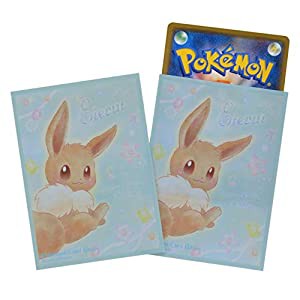 ポケモンセンターオリジナル ポケモンカードゲーム　デッキシールド　イーブイ　ジュエル(中古品)