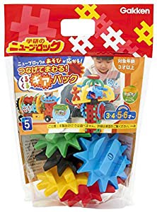 学研ステイフル(Gakken Sta:Ful) ニューブロック つなげてまわる! ギアパック(中古品)