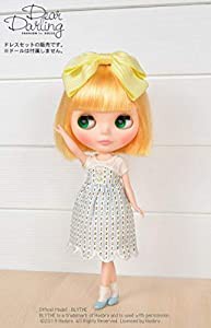 [1/6Doll・ネオブライス用] JM Dear Darling fashion for dolls「裾スカラップワンピース」(ブルー) ※ネコポス可(中古品)