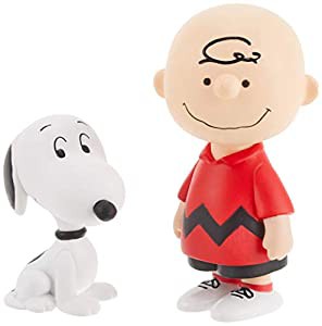 UDF ウルトラディテールフィギュア No.489 PEANUTS シリーズ10 チャーリー ブラウン & スヌーピー 各全高約89/57mm 塗装済み 完 