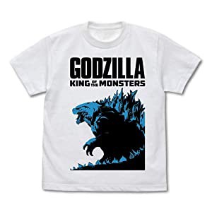 コスパ ゴジラ キング・オブ・モンスターズ GODZILLA K.O.M. ゴジラ Tシャツ WHITE Lサイズ(中古品)