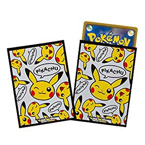 ポケモンセンターオリジナル ポケモンカードゲーム デッキシールド PIKACHU PIKACHU(中古品)