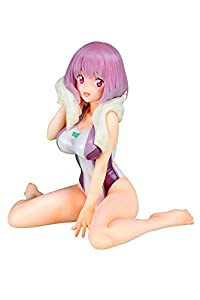 SSSS.GRIDMAN「新条アカネ」競泳水着ver 塗装済み完成品フィギュア(中古品)