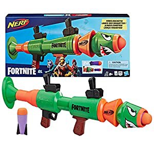 ナーフ フォートナイト Fortnite RL ロケットランチャー型レプリカ ブラスター ナーフ公式ロケットダーツ2個付属　子ども、ティ 