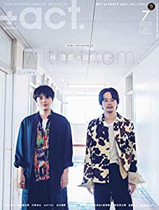 +act. ( プラスアクト )―visual interview magazine 2019年 7月号(中古品)