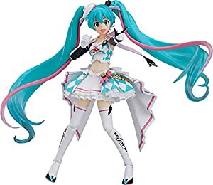 figma 初音ミク GTプロジェクト レーシングミク 2019ver. ノンスケール ABS&PVC製 塗装済み可動フィギュア(中古品)